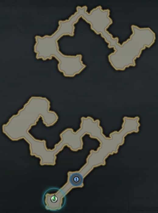 シュシャイアー、鏡の迷宮MAP